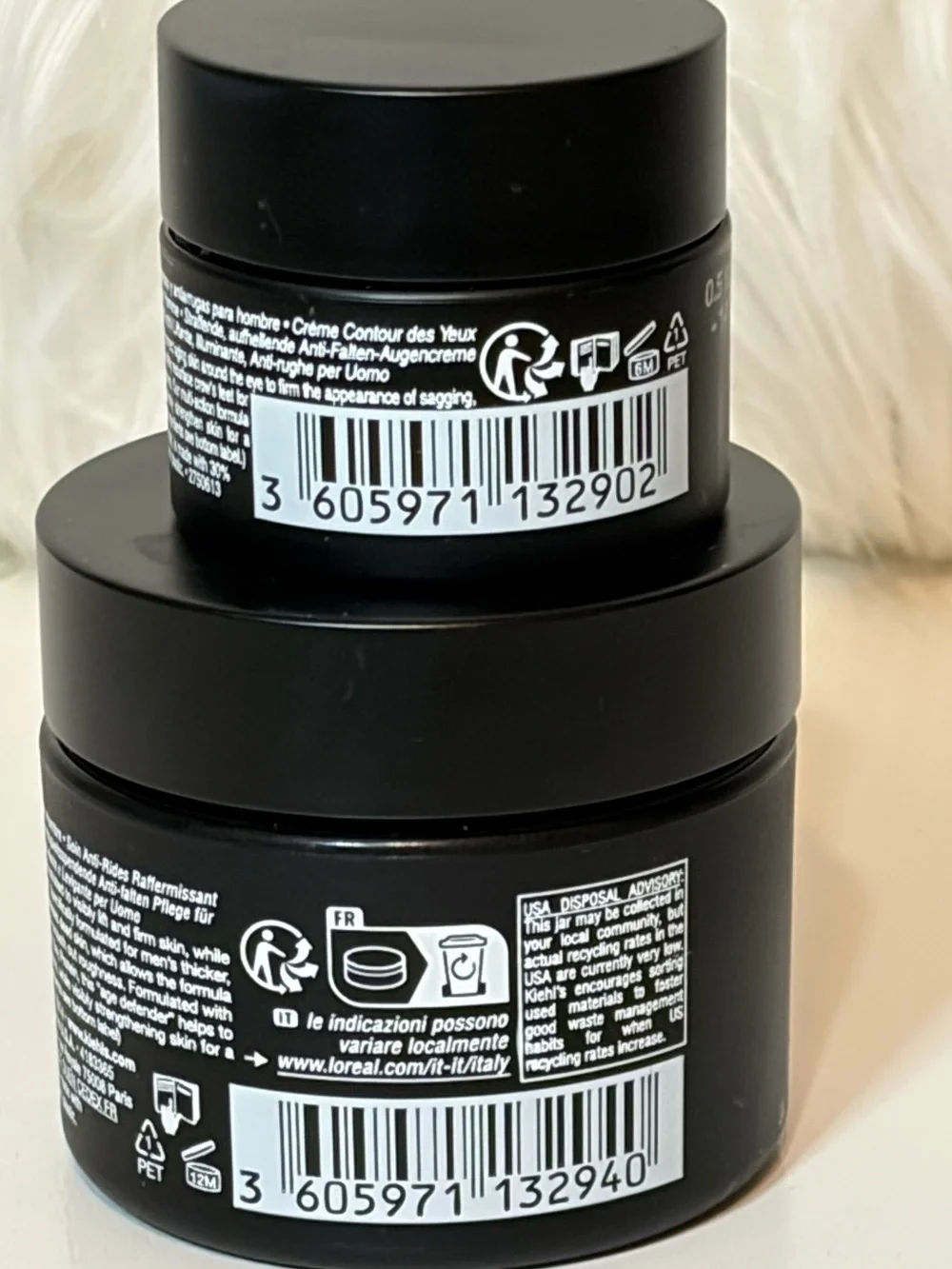 Kiehl's Age Defender Eye Repair Cream & Cream Moisturizer Duo Set Full Size NEW